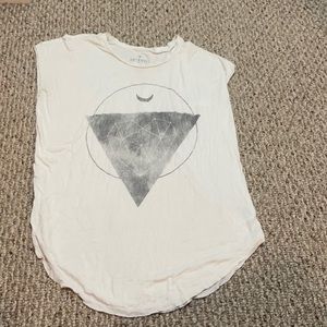 American Eagle short sleeve leggings tee